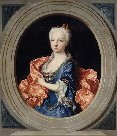 Jean-Franc Millet Retrato de la infanta Maria Teresa china oil painting image